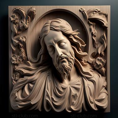 3D model st jesus (STL)